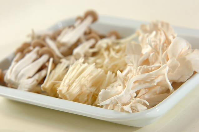 いろいろキノコのマリネの作り方の手順1