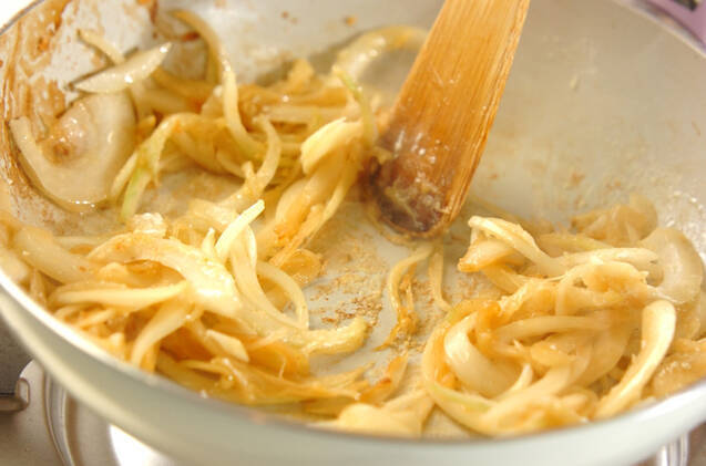 濃厚！サーモンのクリームパスタの作り方の手順7