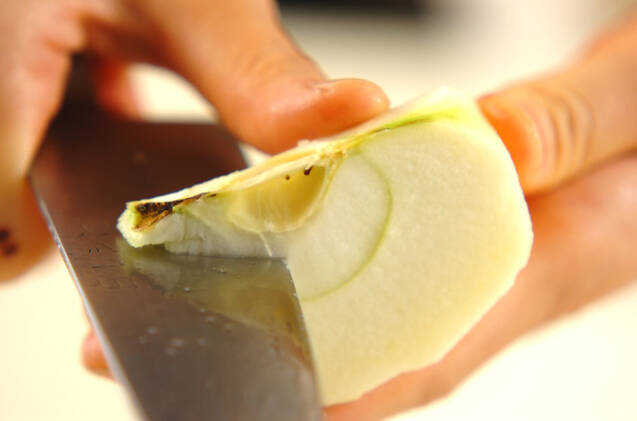 リンゴの甘煮デザートの作り方の手順1