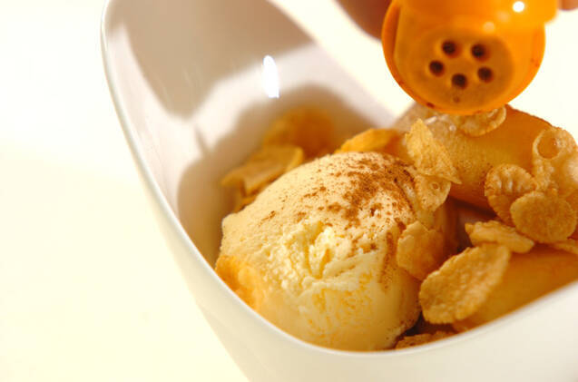 リンゴの甘煮デザートの作り方の手順4