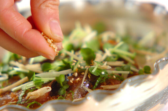 カツオの手こね寿司の作り方の手順8