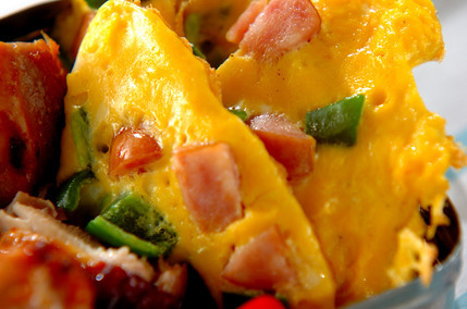 オープンオムレツ