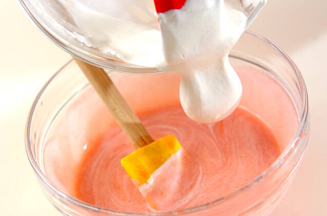 イチゴのムースの作り方の手順5