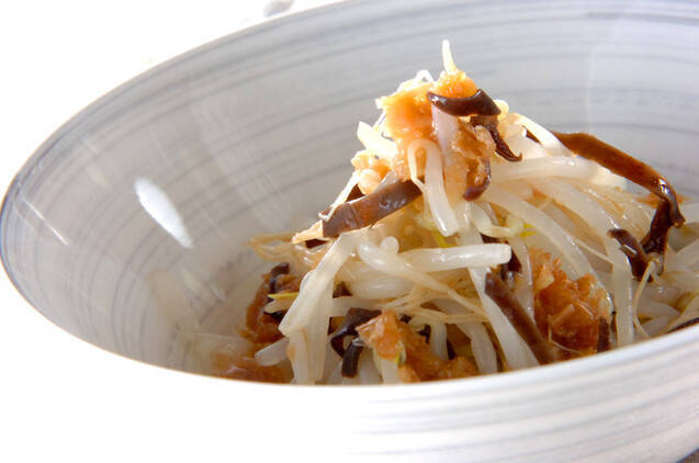 モヤシのおかか和え