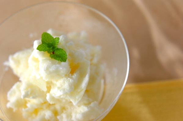 4 グレープフルーツのグラニテ