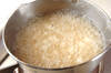 アサリの五穀米おじやの作り方の手順3