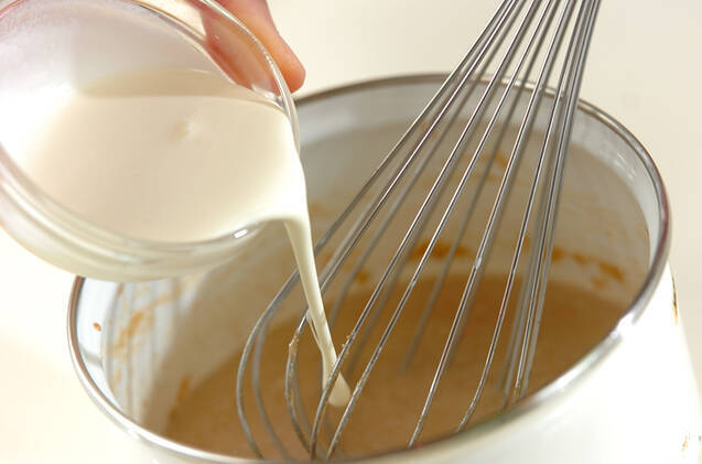 白ゴマのブランマンジェの作り方の手順3