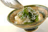 小松菜と豆腐のシラスあんかけの作り方の手順3