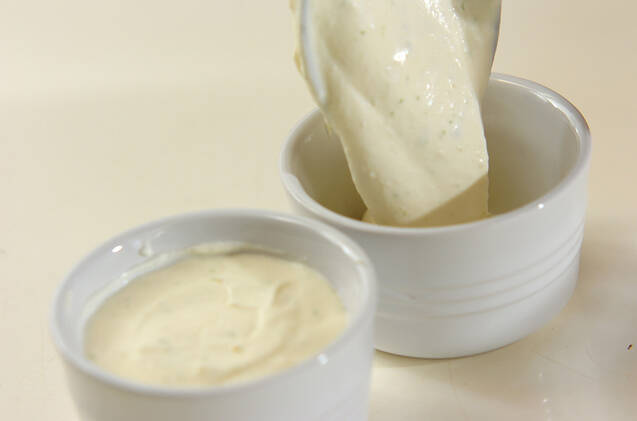 ライムのレアチーズケーキの作り方の手順7