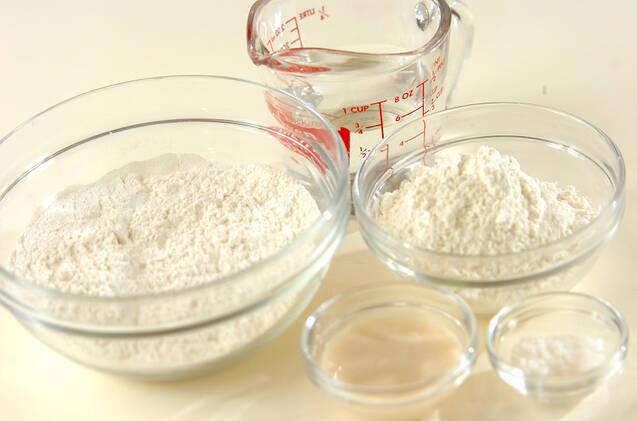 おまかせフランスパン生地天然酵母食パンの作り方の手順1