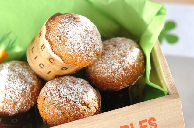 【乳製品を使わないおやつ】ニンジンケーキ