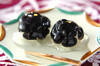 黒豆のもてなし葛玉の作り方の手順