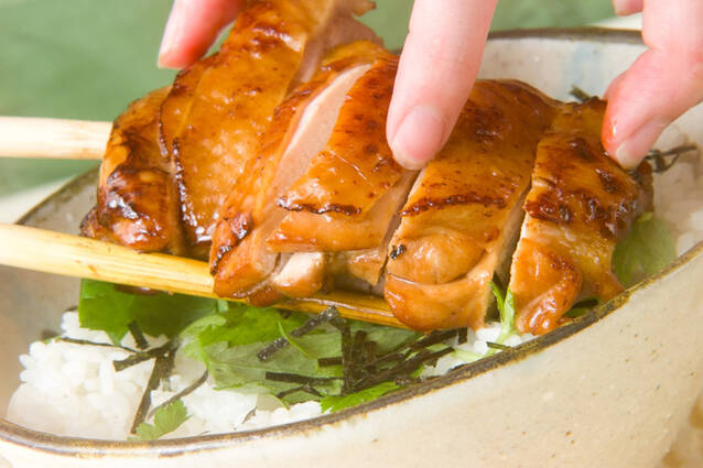 きじ焼き丼の作り方の手順4