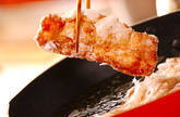 豚肉のヒラヒラ揚げの作り方3