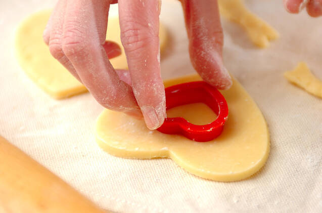 ハートのチョコサンドクッキーの作り方の手順9