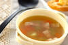 ソラ豆のスープの作り方の手順
