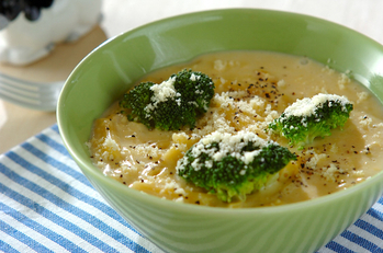 クリームコーンスープパスタ