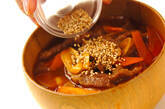 パリパリ揚げ素麺入り牛肉スープの作り方5