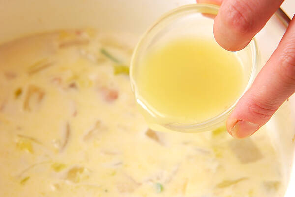 ジンジャークリームスープの作り方の手順10
