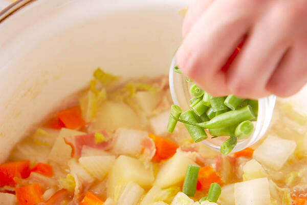 ジンジャークリームスープの作り方の手順9