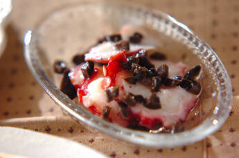 タコのオリーブ和え