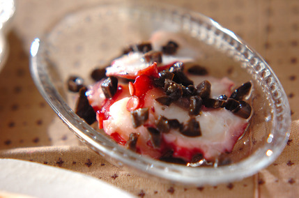 タコのオリーブ和え