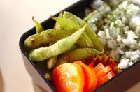 枝豆のバター炒め