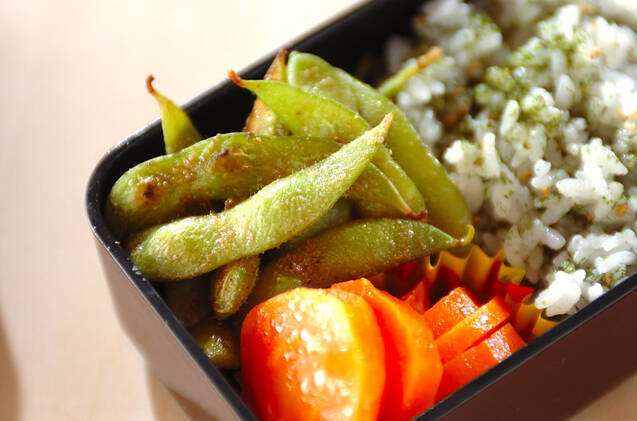 枝豆のバター炒め