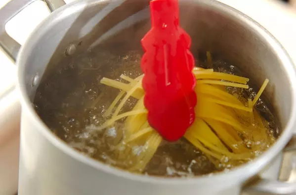 冷製トマトパスタの作り方2