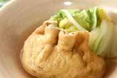 お楽しみ油揚げと白菜煮