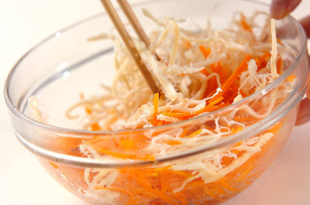 ニンジンのエスニックサラダの作り方の手順5