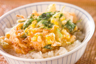 かき揚げ丼