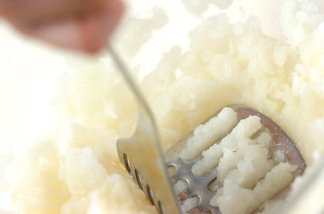 長芋のタラコサラダの作り方の手順4