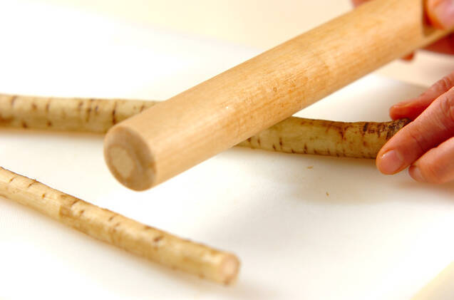 根菜の豆腐ドレッシング和えの作り方の手順1