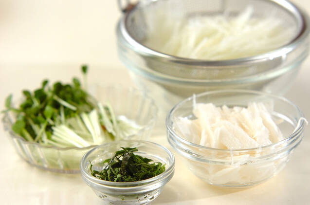 お造り盛り合わせの作り方の手順2