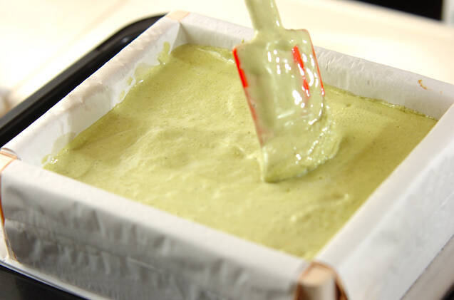 本格抹茶カステラの作り方の手順10