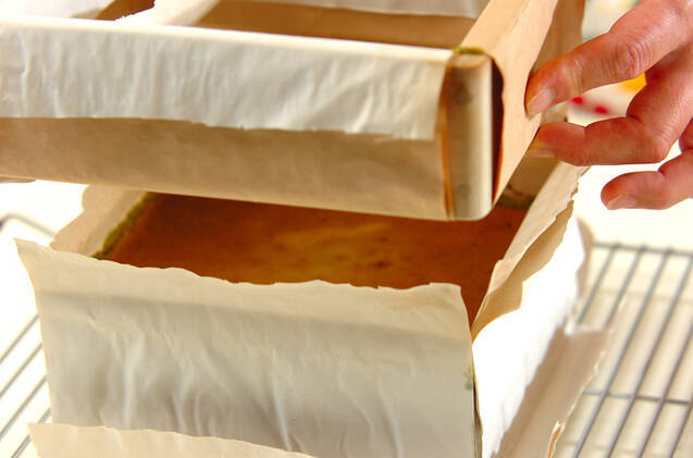 本格抹茶カステラの作り方の手順13