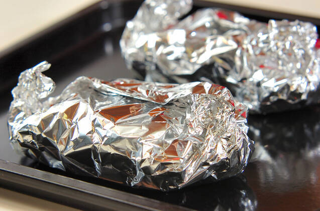 鮭のネギみそホイル焼きの作り方の手順3