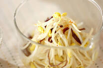 豆モヤシとキクラゲのナムル