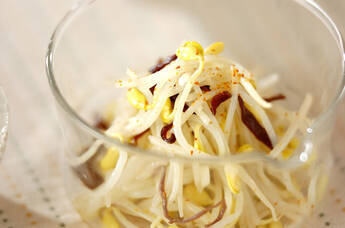 豆モヤシとキクラゲのナムル