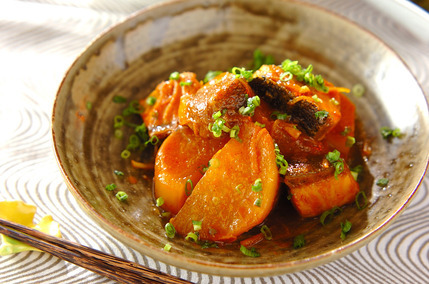 スパイシーブリ大根