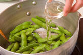 甘辛炒り枝豆の作り方3