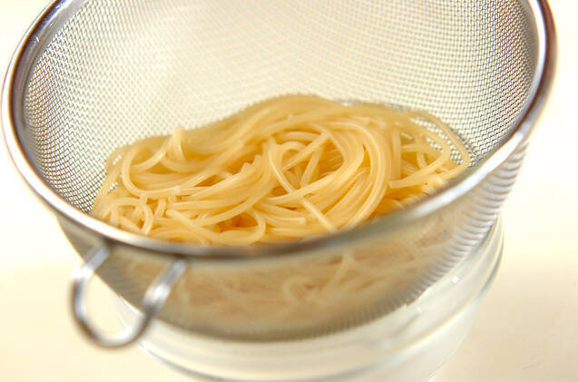 サラダパスタの作り方の手順4