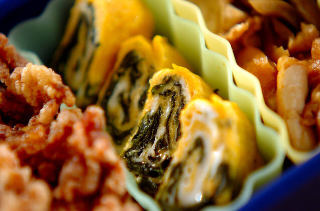 韓国のり卵焼き