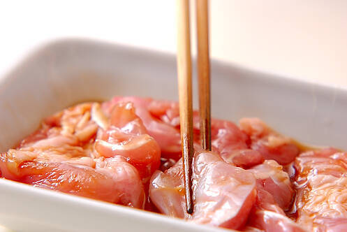 鶏肉の甘唐揚げの作り方の手順2