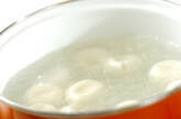 白花豆のゴマ白玉団子の作り方1