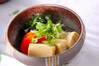 高野豆腐の含め煮の作り方の手順