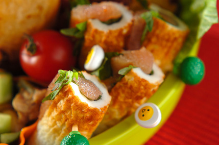 くるくるちくわのピンチョス