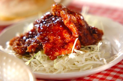 ささ身のソースフライ