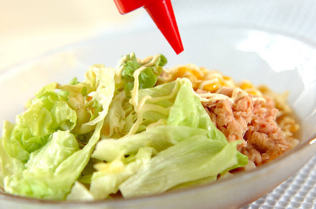 時短で簡単！サラダうどん 冷凍うどんと麺つゆを使った人気レシピの作り方の手順6